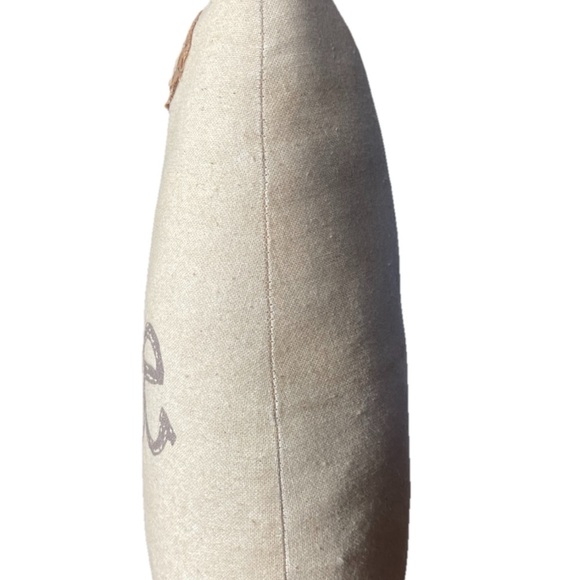 Honey & Me Owl Pillow Doorstop “Be Wise” Primitive Folk Art Rustic Boho Rare - Picture 3 of 8